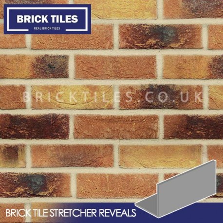 Lambeth Mixture Brick Tile Stretcher Reveal