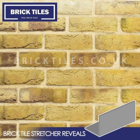 London Reclaimed Stock Brick Slip Stretcher Reveal