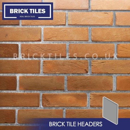 Heritage Soft Orange Brick Tile Headers