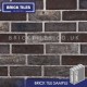 Nero Brick Tile - Sample