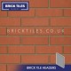 Smooth Red Brick Tile Headers