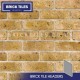 Thames Yellow Blend Brick Tile Header