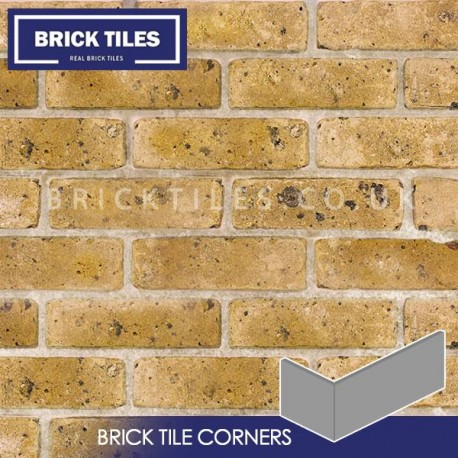 Thames Yellow Blend Brick Tile Corners