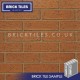 Red Rustic Brick Tile - Sample