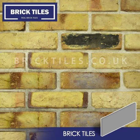 Reclaimed Weathered Yellow Brick Tiles
