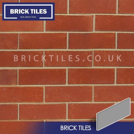 Reclaimed Red Cut Face Brick Slips