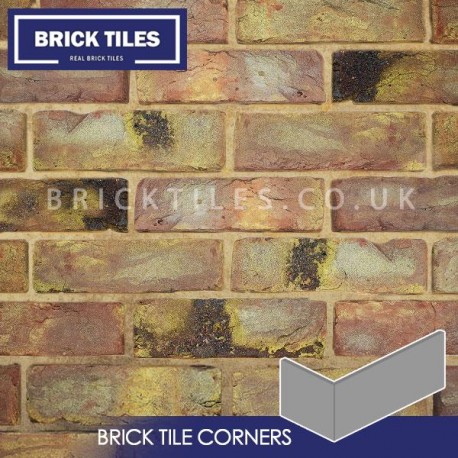 Reclaimed Coach House Brick Tile Corners