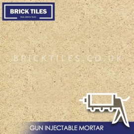 Natural Brick Tile Gun Injected Mortar