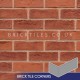 Hastings Red Blend Brick Tiles Corners