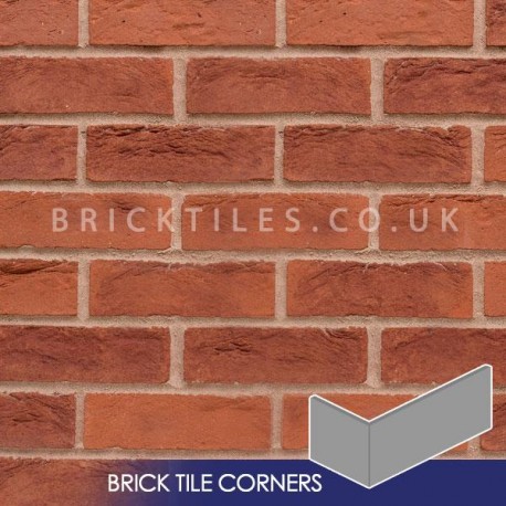 Hastings Red Blend Brick Tiles Corners